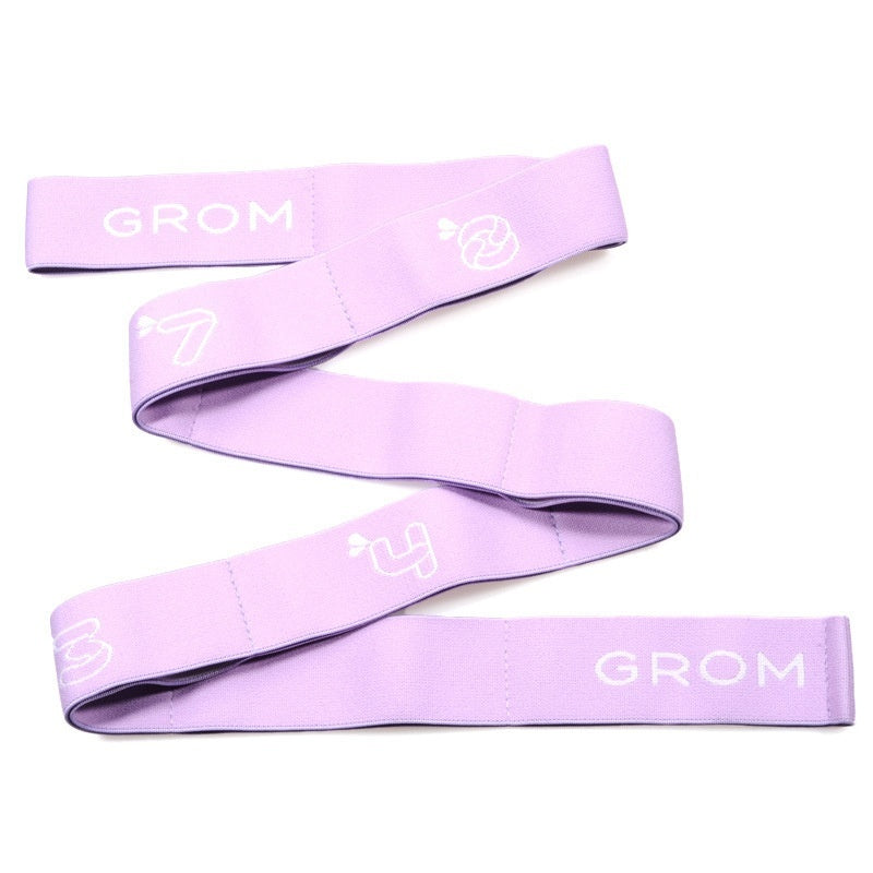 Stretching band for yoga, dance and exercise sessions