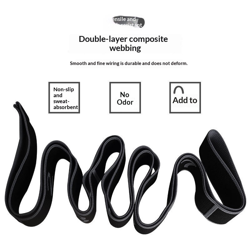 8-grid stretching band, available in pink or purple